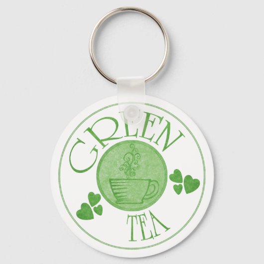 Green Tea Sleutelhanger (Voorkant)