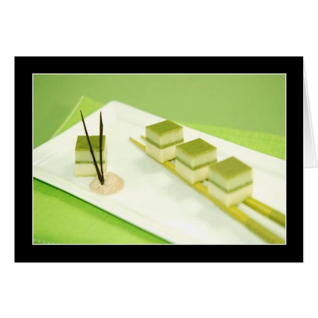 Green Tea Tofu (Voorkant Horizontaal)