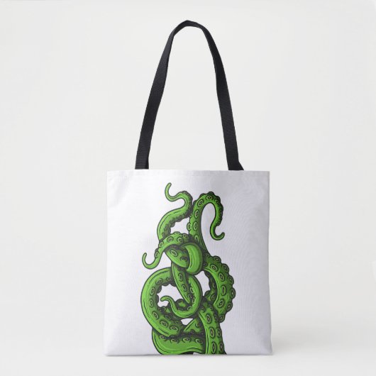 Green Tentacles Draagtas (Voorkant)