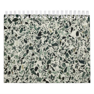 Green Terrazzo Kalender