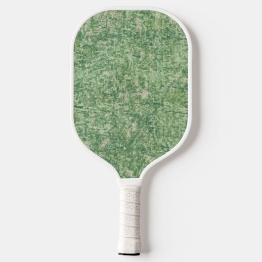Green Textured Background van Shirley Taylor Pickleball Paddle (Achterkant)