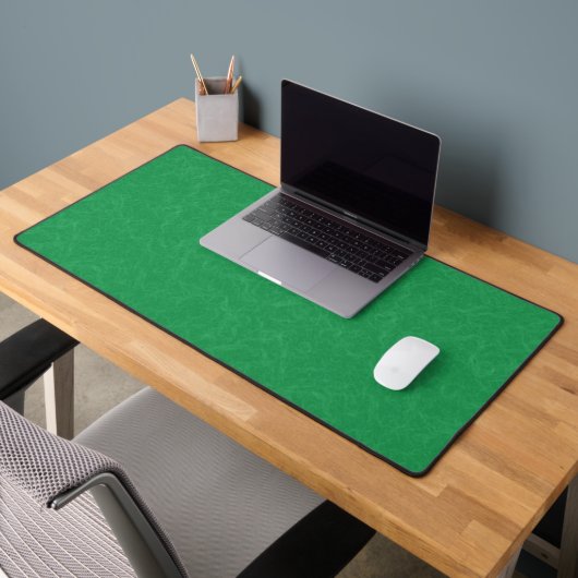 Green textured surface with  swirling pattern bureaumat (Kantoor 2)
