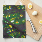 Green Thicket II Theedoek (Quarter Fold)