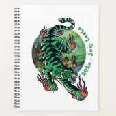 Green Tiger Planner (Voorkant)