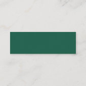 Green Tile - Skinny Mini Visitekaartje (Achterkant)