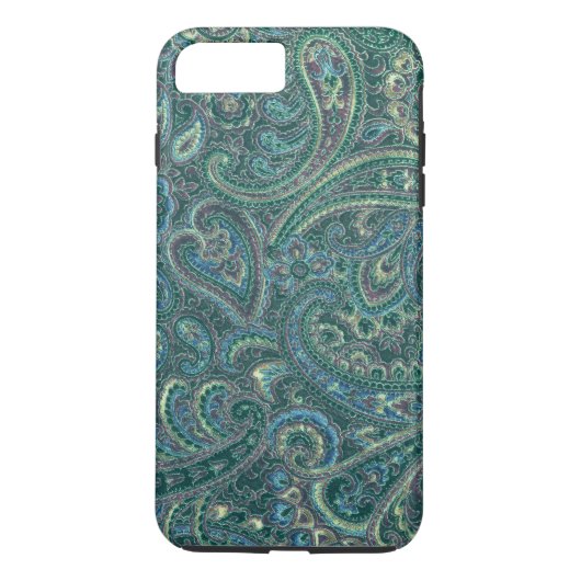 Green Tones   Paisley Pattern Case-Mate iPhone Case (Achterkant)