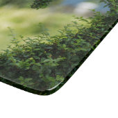 Green Topiary Heart Snijplank (Hoek)