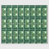 Green Topsy Turvy Cadeaupapier (Vlak)