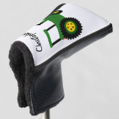 Green Tractor Design Golfheadcover (3/4 voorkant)