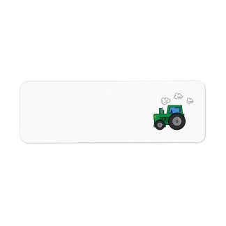 Green Tractor Etiket
