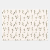 Green Tree Forest-patroon Inpakpapier Vel (Voorkant 3)