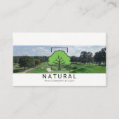 Green Tree Logo | Golfbaan landschap Visitekaartje (Voorkant)