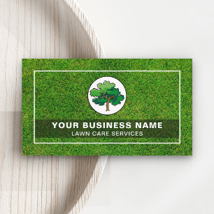 Green Tree Logo Tuinieren Landscaping Gazonverzorg Visitekaartje