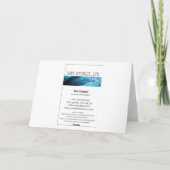 Green Trees 2025 - Carte Noël/Fête (Dos)