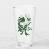 Green Trex de baas Dino Glas (Achterkant)
