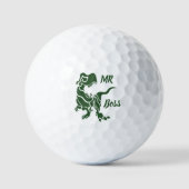 Green Trex de baas Dino Golfballen (Voorkant)