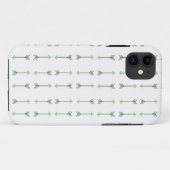 Green Tribal Arrow Pattern Case-Mate iPhone Case (Achterkant (horizontaal))