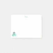 Green Tris Post-it® Notes (Voorkant)