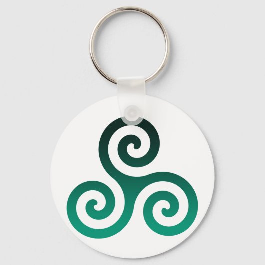 Green Tris Sleutelhanger (Voorkant)