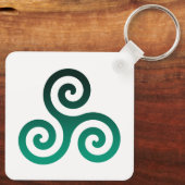 Green Tris Sleutelhanger (Achterkant)