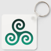Green Tris Sleutelhanger (Achterkant)