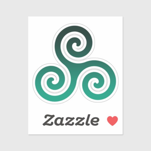 Green Tris Sticker (Vel)