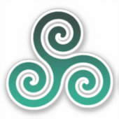 Green Tris Sticker (Voorkant)