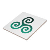 Green Tris Tegeltje (Zijkant)