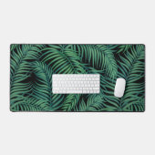 Green Tropical Palm Feuille (Clavier et souris)