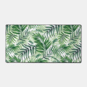 Green Tropical Palm & Monstera Feuille (Recto)