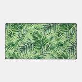 Green Tropical Palm & Monstera Feuille (Recto)
