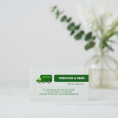 Green Truck Visitekaartje (Staand voorkant)