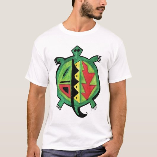 Green Turtle T Shirt (Voorkant)