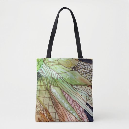 Green Veggies Tote Bag (Devant)