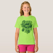 Green Vibes T-shirt (Voorkant volledig)