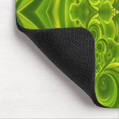 Green Vibrant Texture Mousepad Muismat (Hoek)