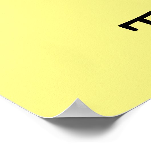 Green Vier Leaf Clover Poster (Hoek)