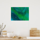 Green Voile Poster (Keuken)