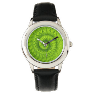Green Vortex Horloge