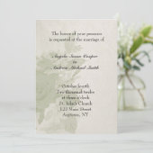 Green Waterverf Floral Kaart (Staand voorkant)