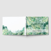 Green Waterverf Wedding Gastenboek (Volledig)