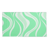 Green Waves-Kussensloop Kussensloop (Achterkant-Links)