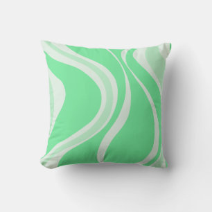 Green Waves Pillow Kussen