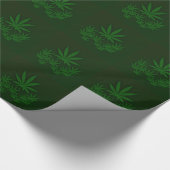 Green Weed Cadeaupapier (Hoek)