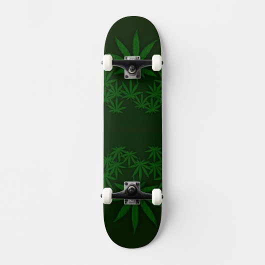 Green Weed Skateboard (Voorkant)