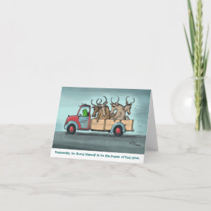 Green Weenii "Bad Gnus" Note Kaart