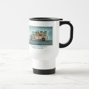 Green Weenii "Bad Gnus" Travel Mug Reisbeker