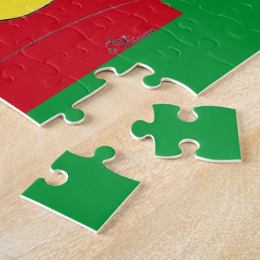 Green Weenii "Elfis" Jigsaw Puzzle (Côté)
