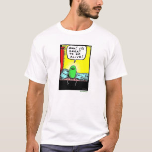 Green Weenii "Het is geweldig om levend te zijn" S T-shirt