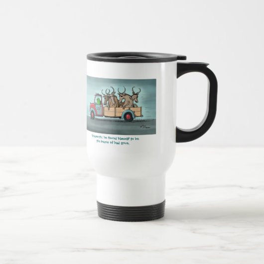 Green Weenii "Mauvais Gnus" Travel Mug (Droite)